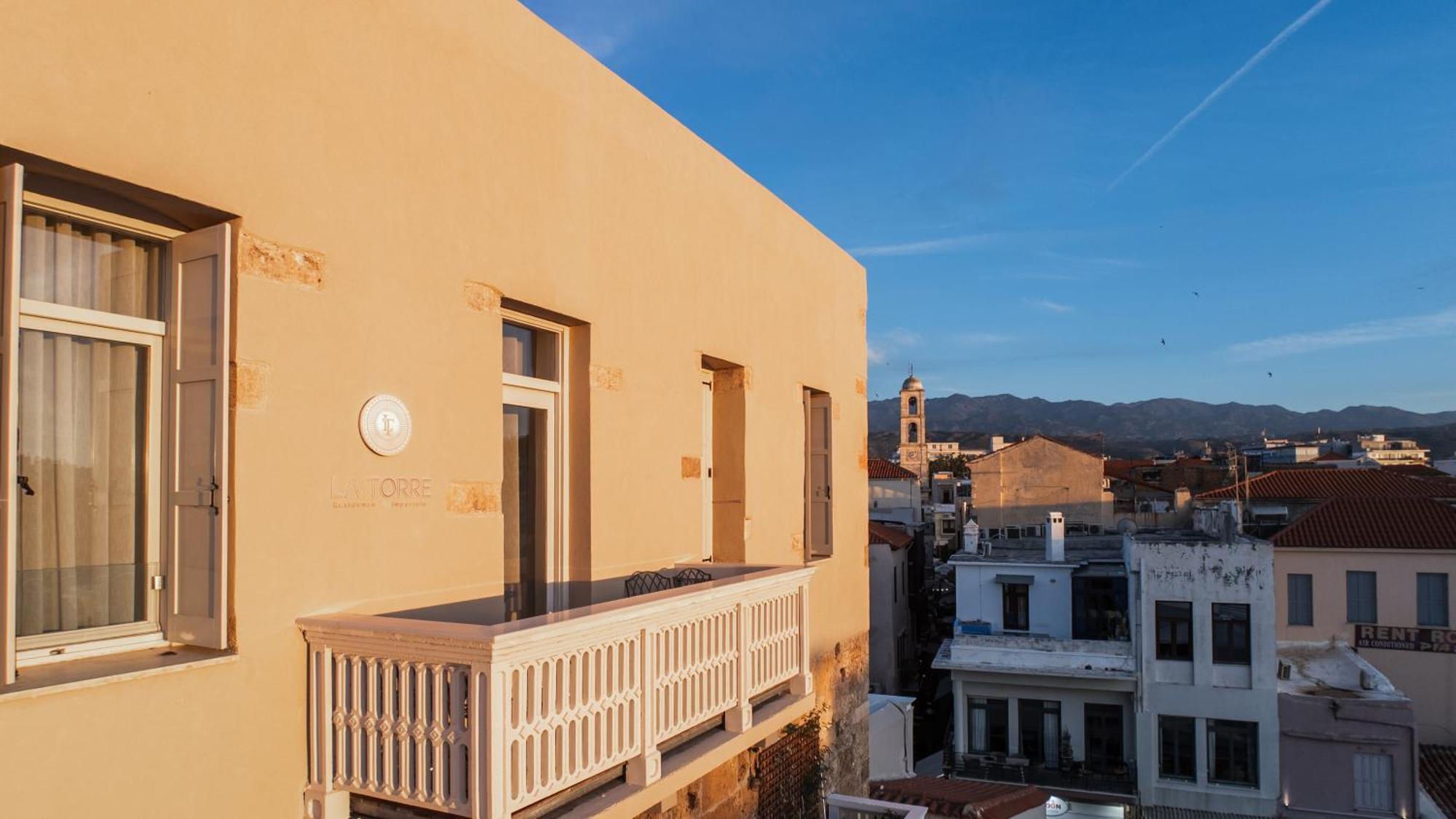 La Torre Residenza Imperiale Apartman Hriszí Aktí Haniá Kültér fotó